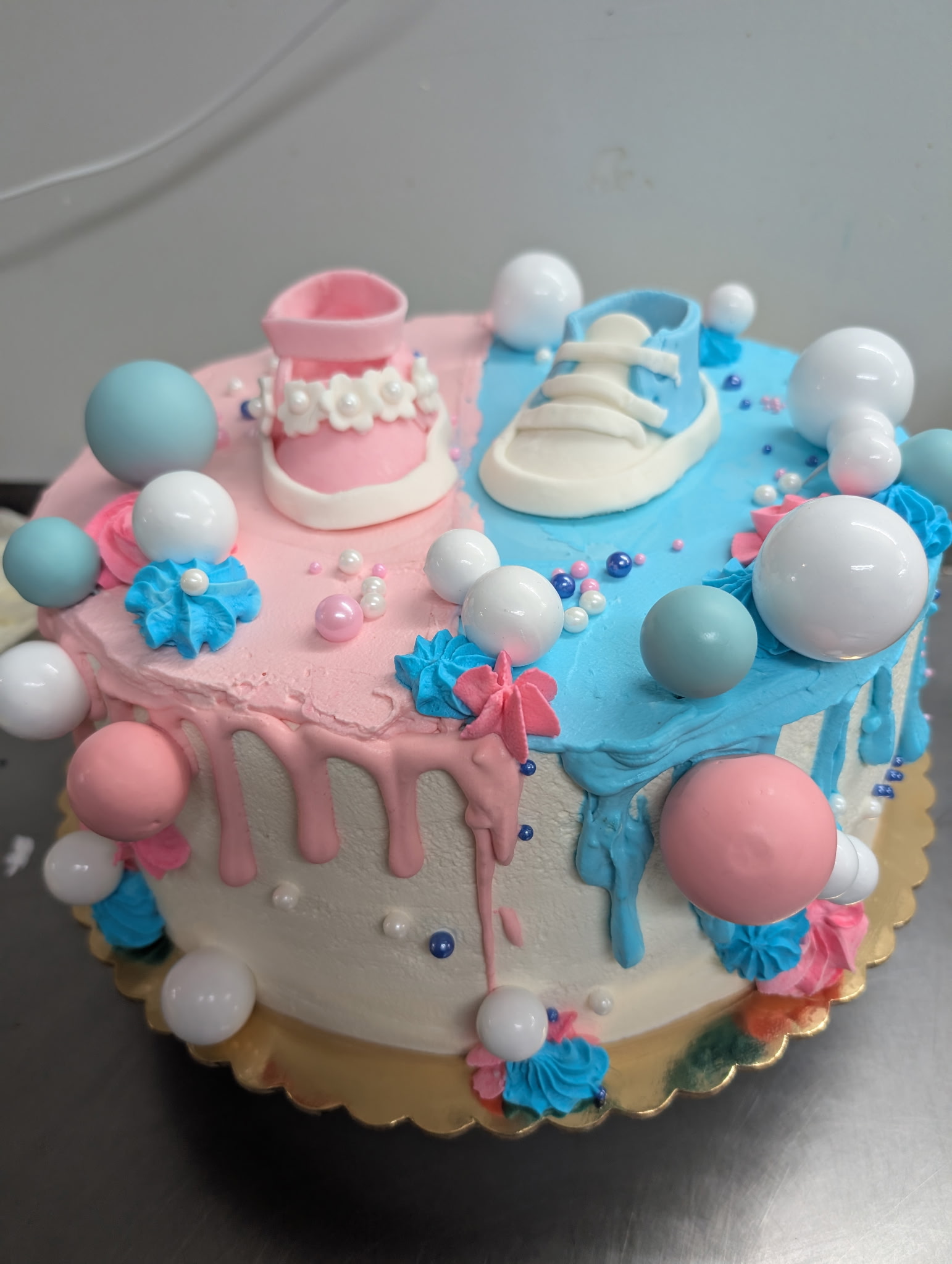 Pastel de revelación de género