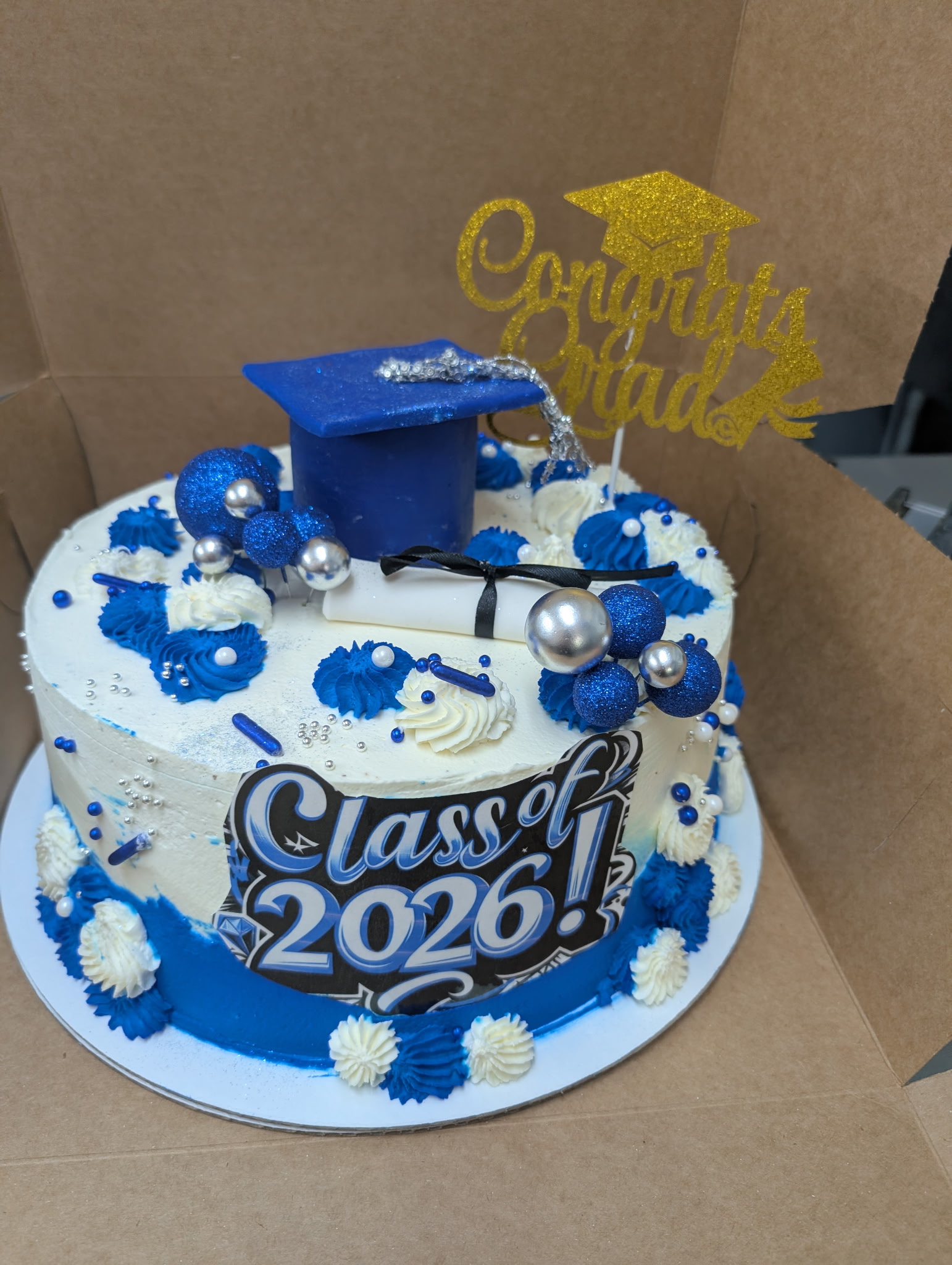 Pastel de graduación 3