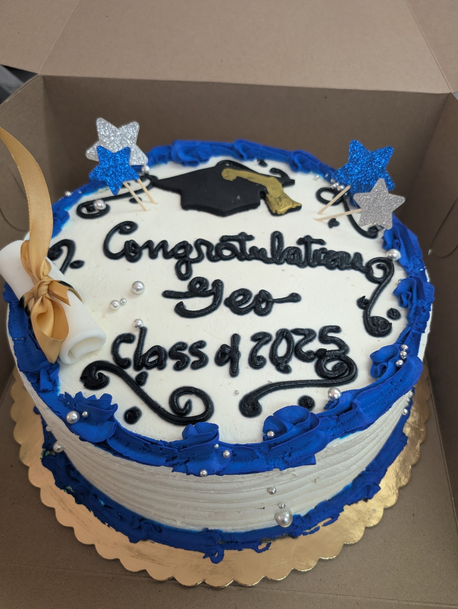 Pastel de graduación 5