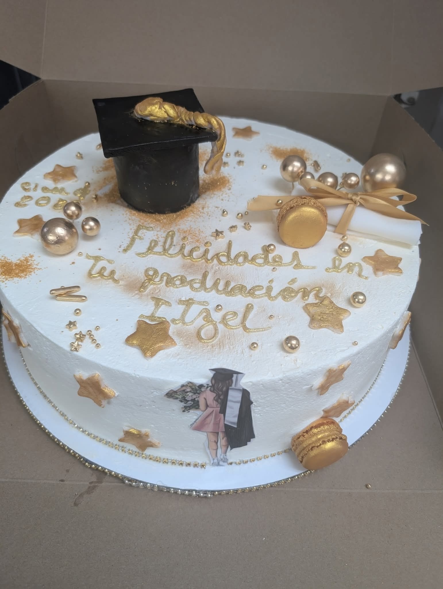 Pastel de graduación 7