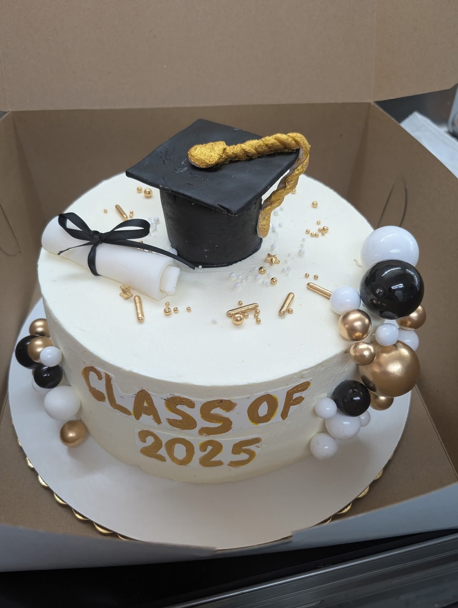 Pastel de graduación 8