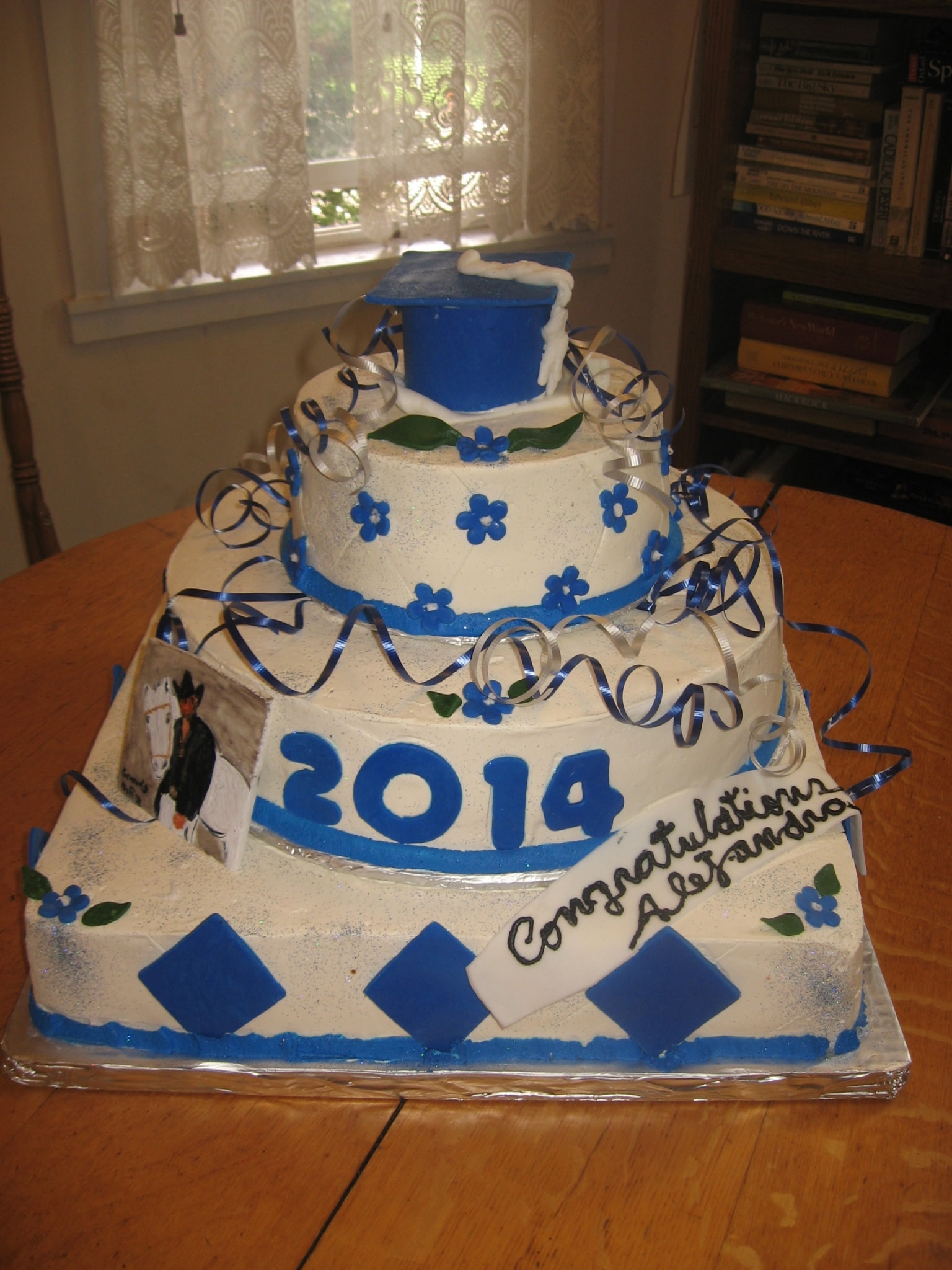 Pastel de graduación 12