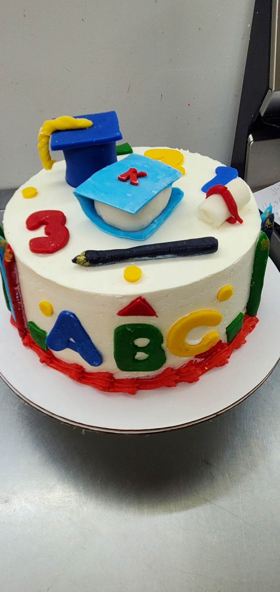 Pastel de graduación 13