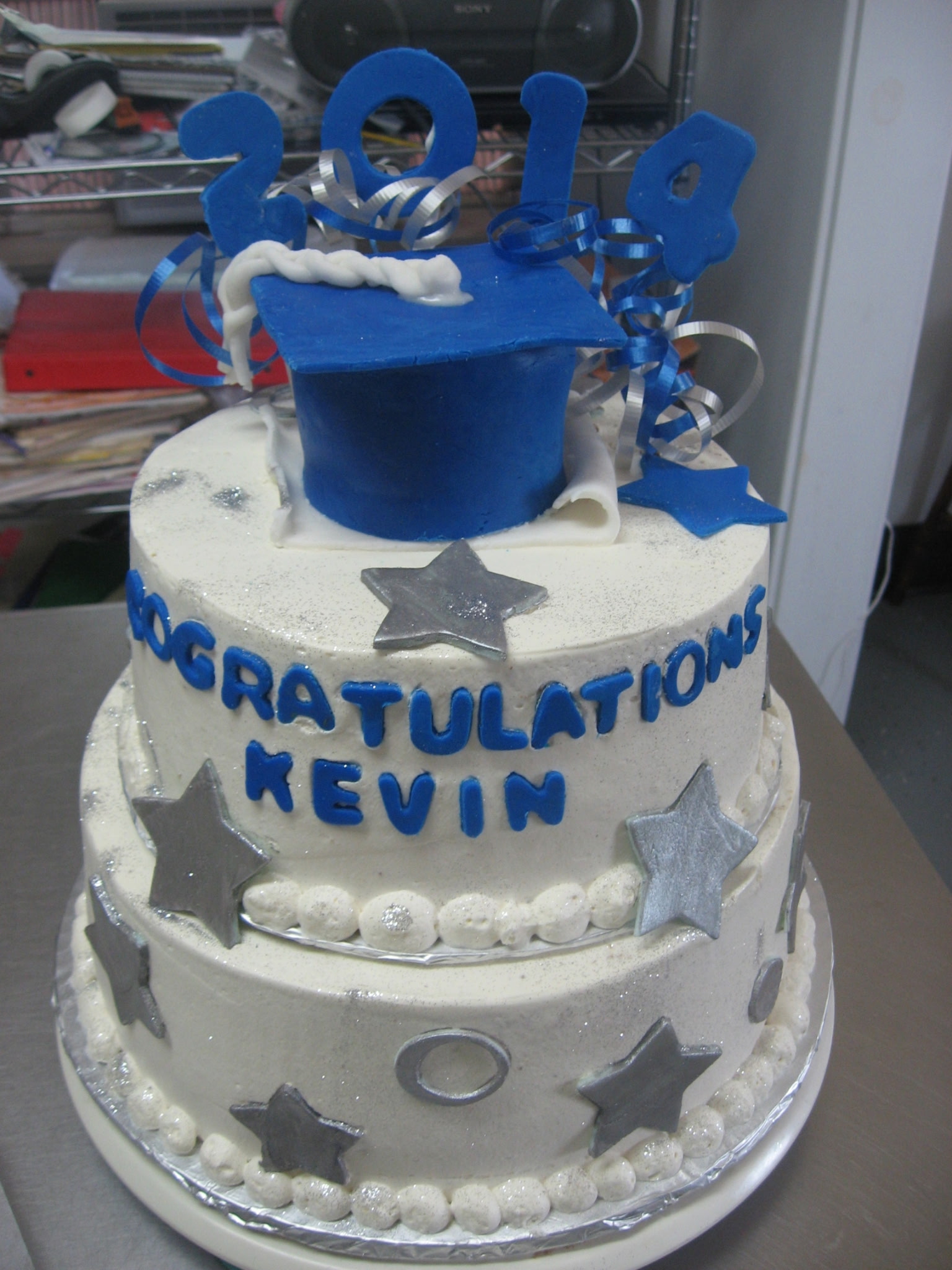 Pastel de graduación 14