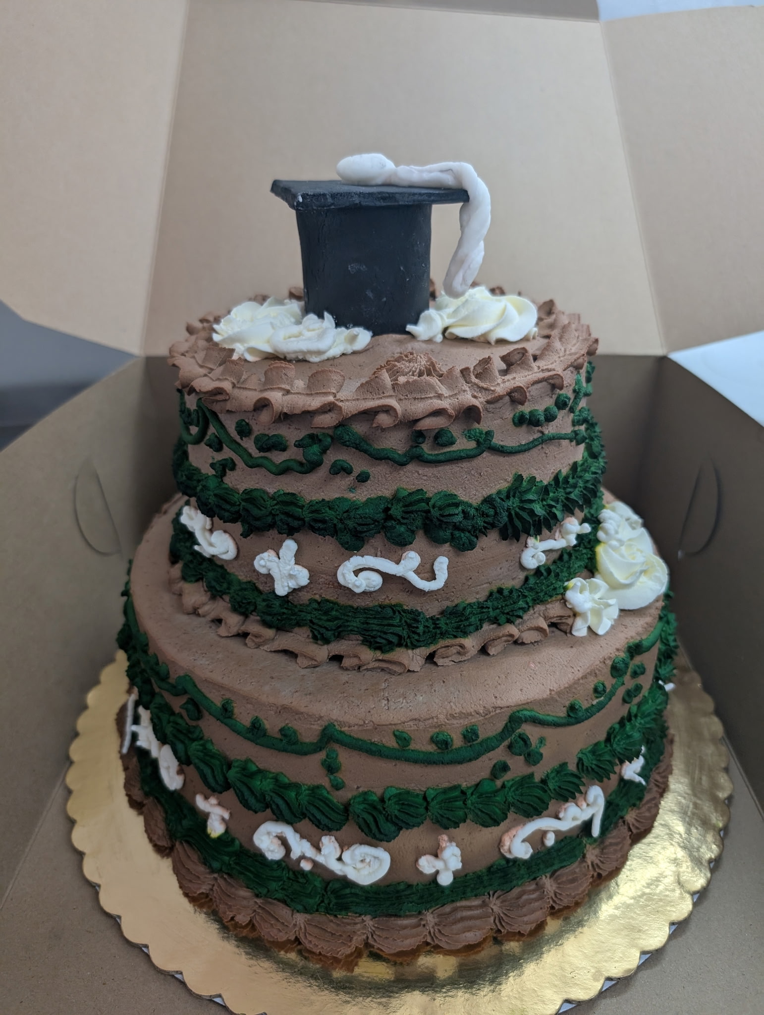 Pastel de graduación 15