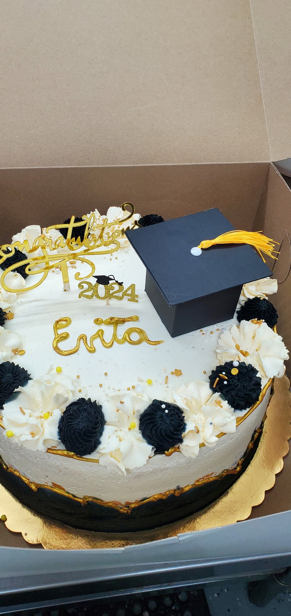 Pastel de graduación 16