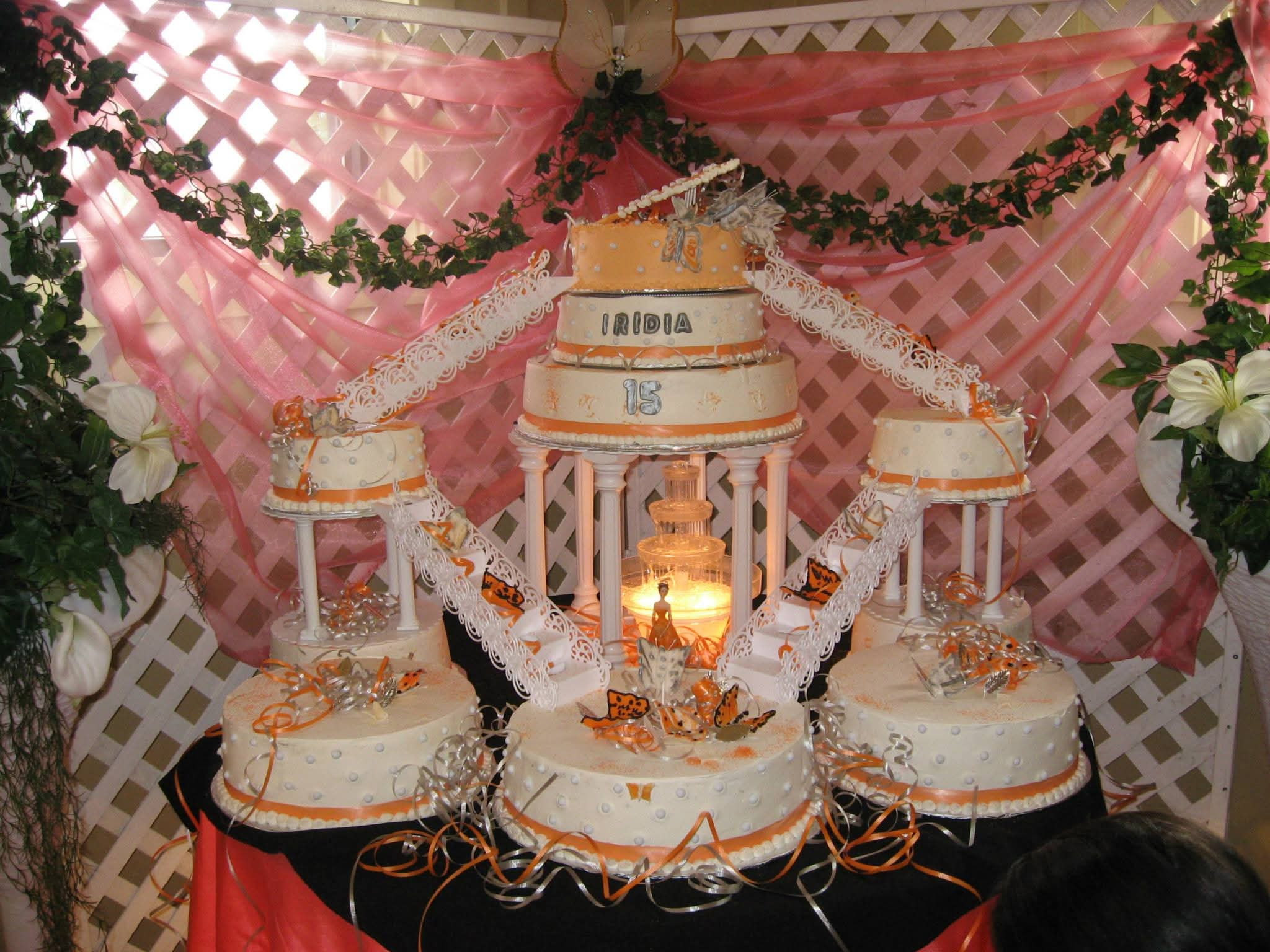 Pastel de quinceañera 9
