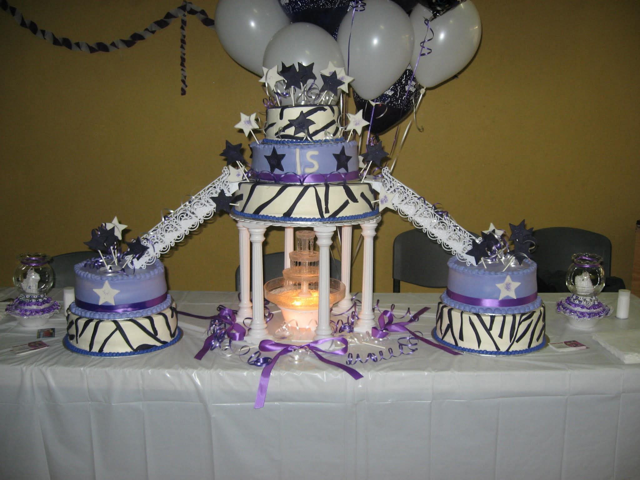 Pastel de quinceañera 10