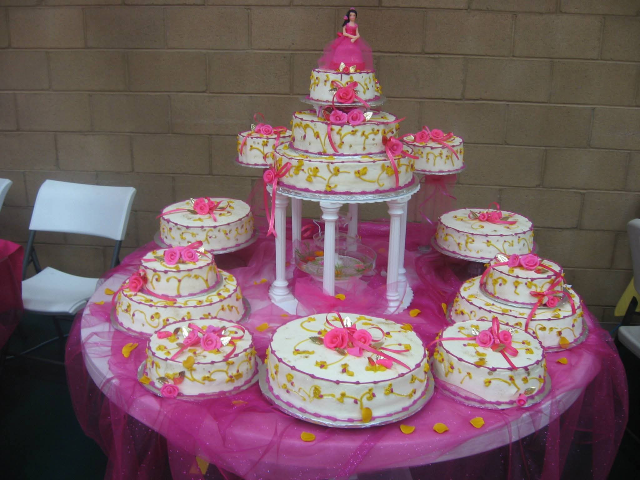 Pastel de quinceañera 19