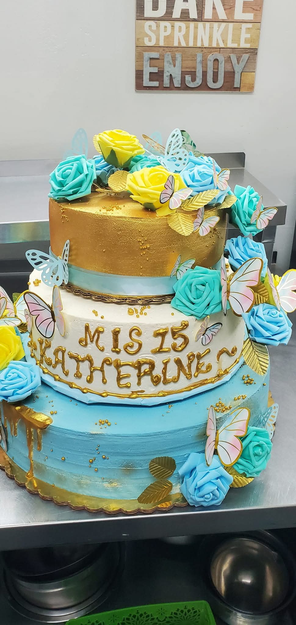 Pastel de quinceañera 30