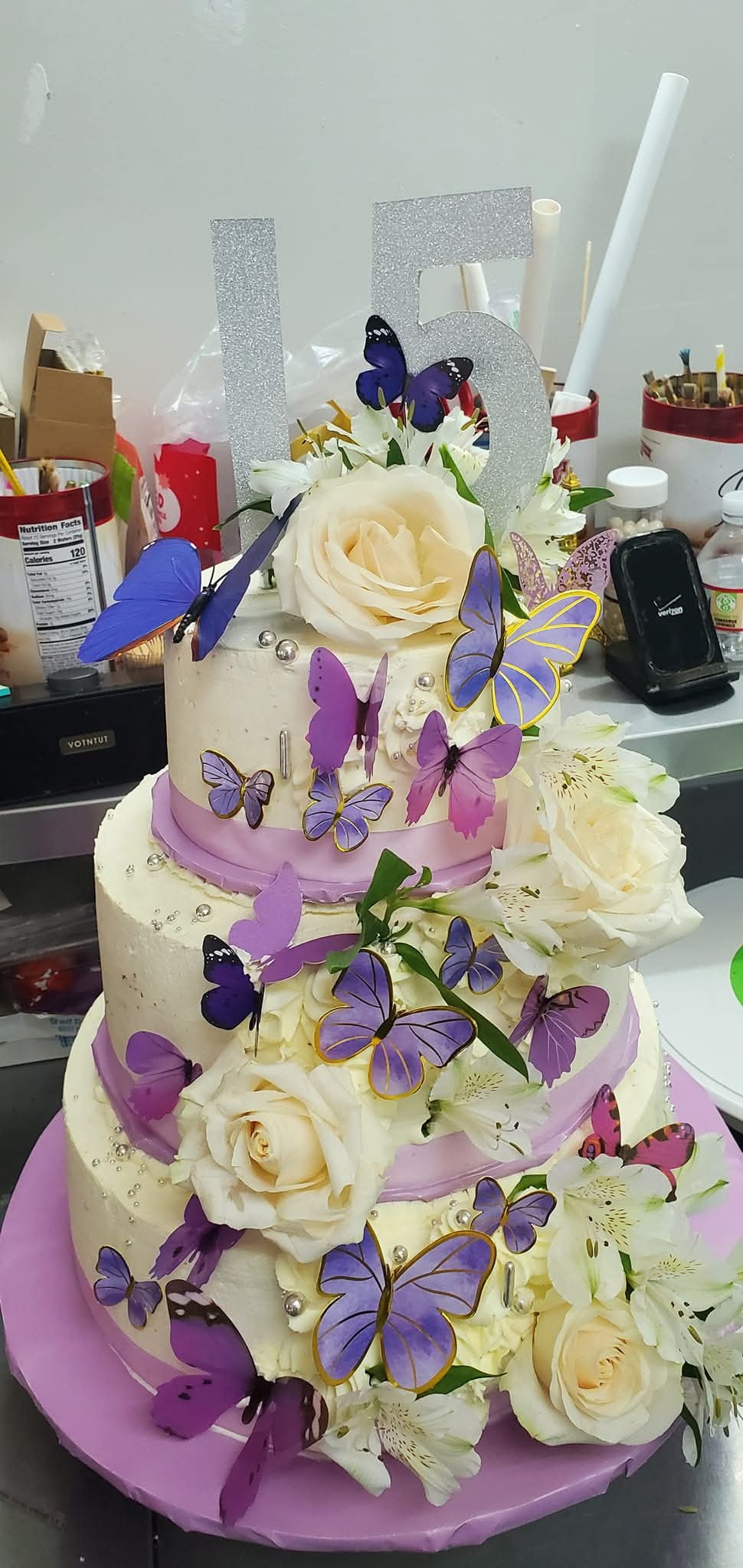 Pastel de quinceañera 33