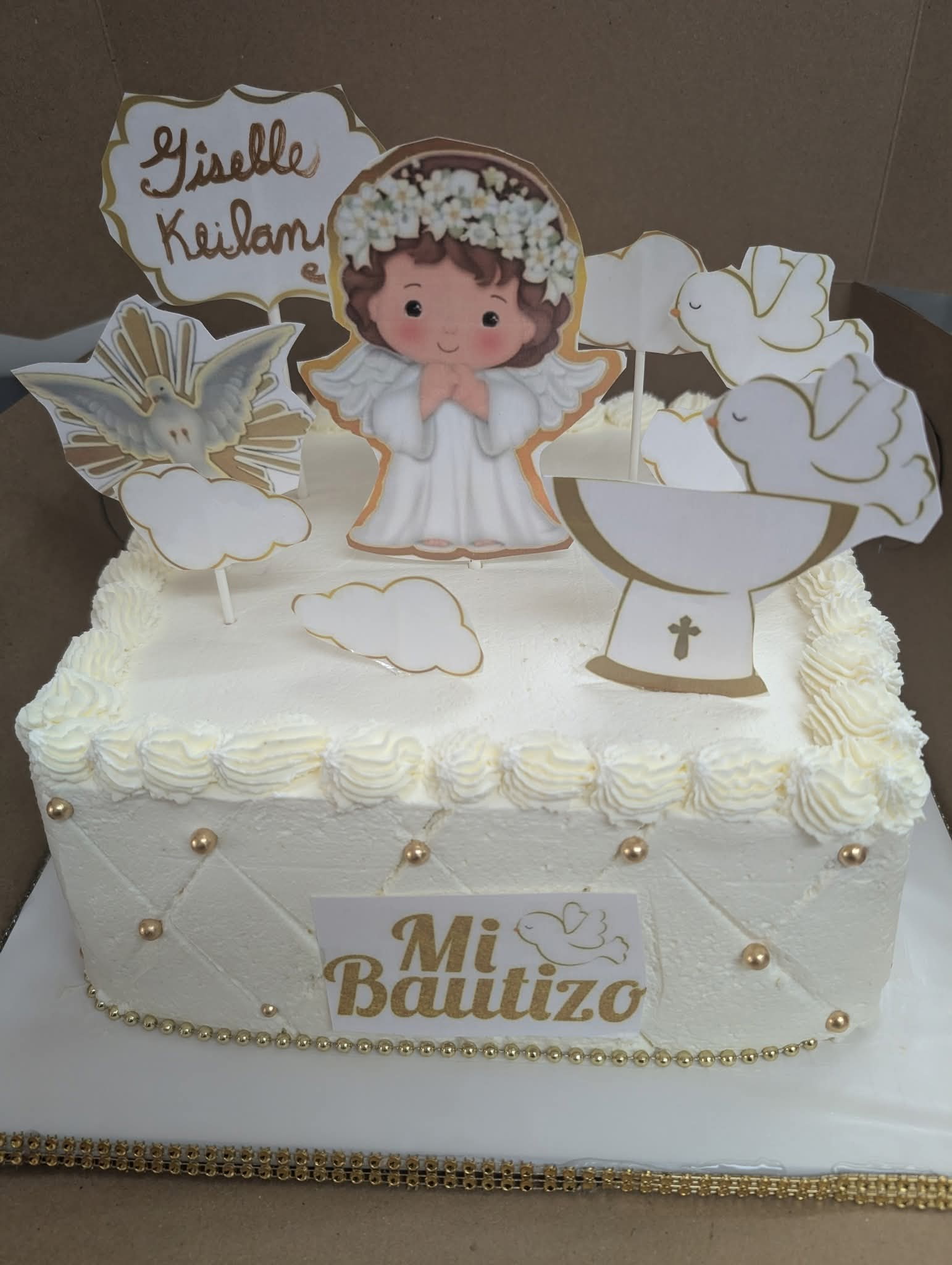 Pastel para ocasión religiosa 3