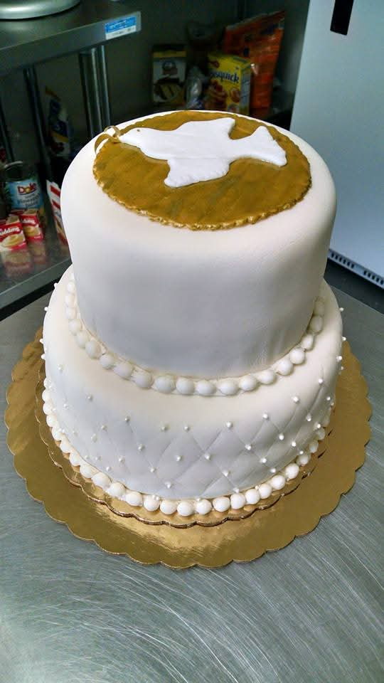 Pastel para ocasión religiosa 17