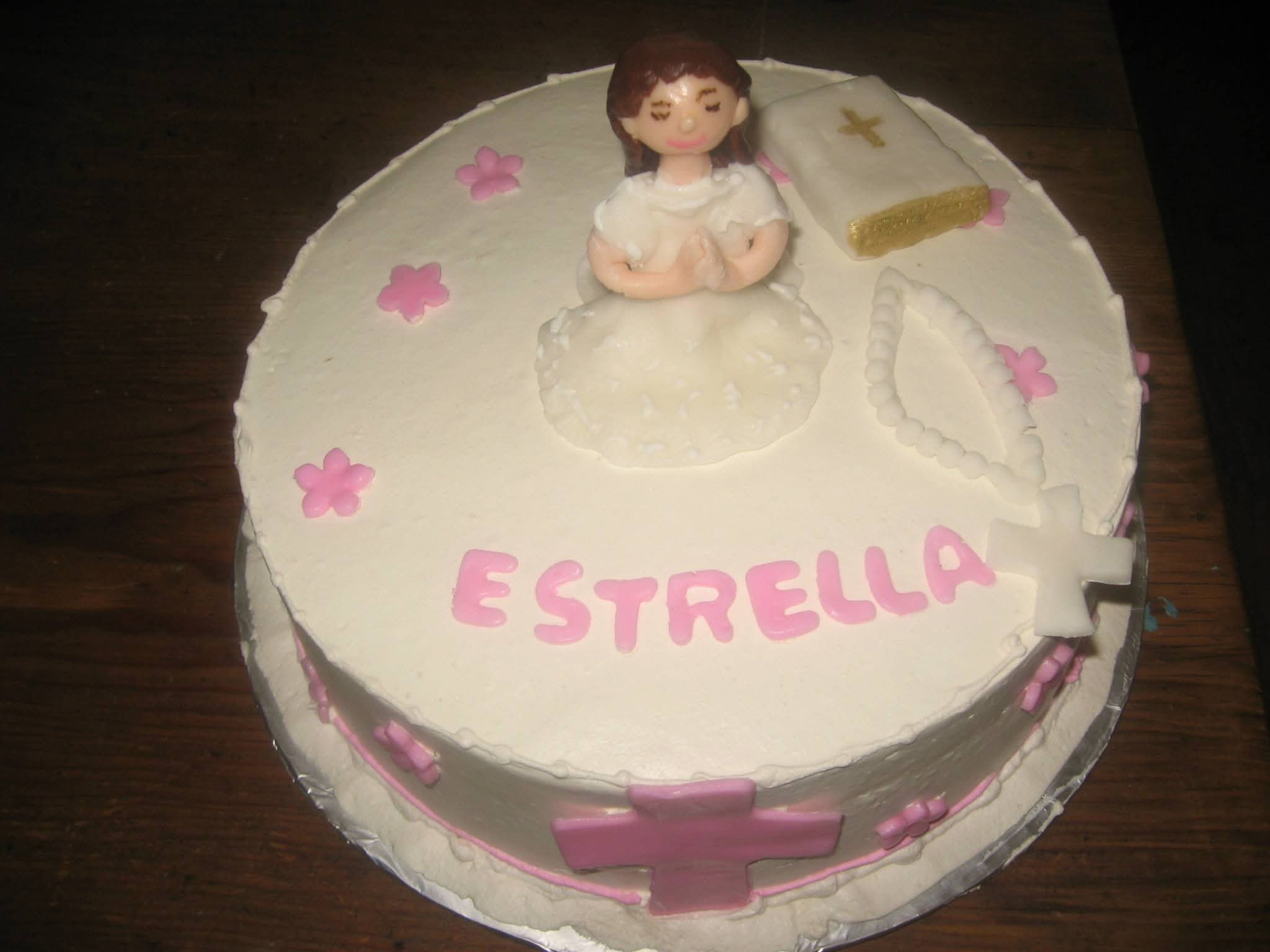 Pastel para ocasión religiosa 24