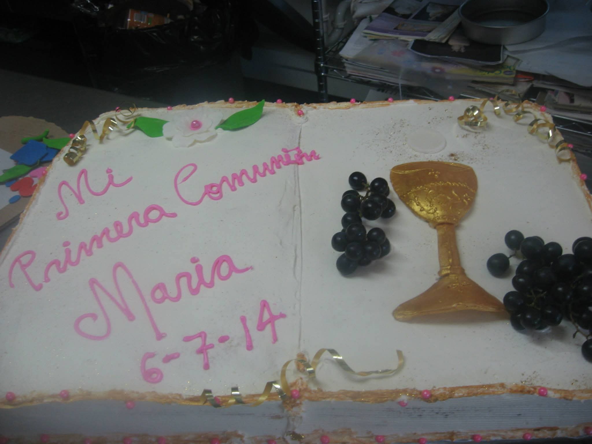 Pastel para ocasión religiosa 30