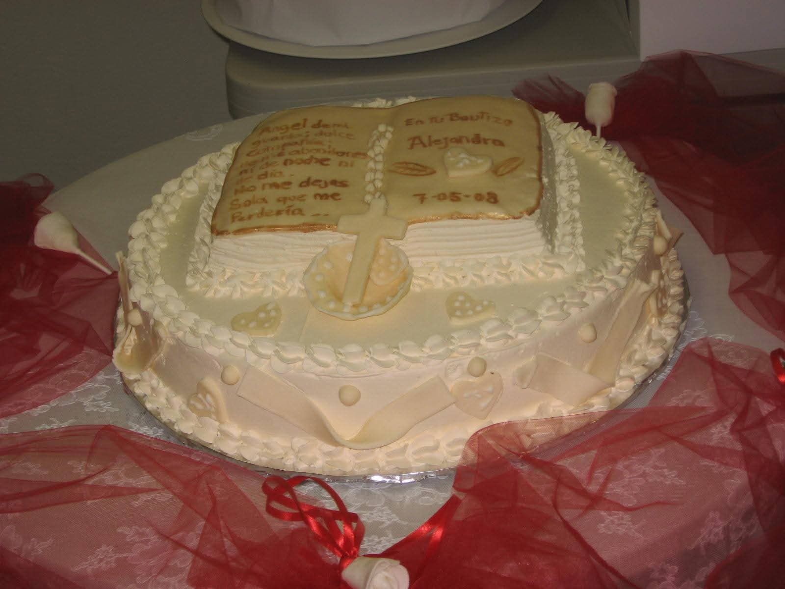 Pastel para ocasión religiosa 31