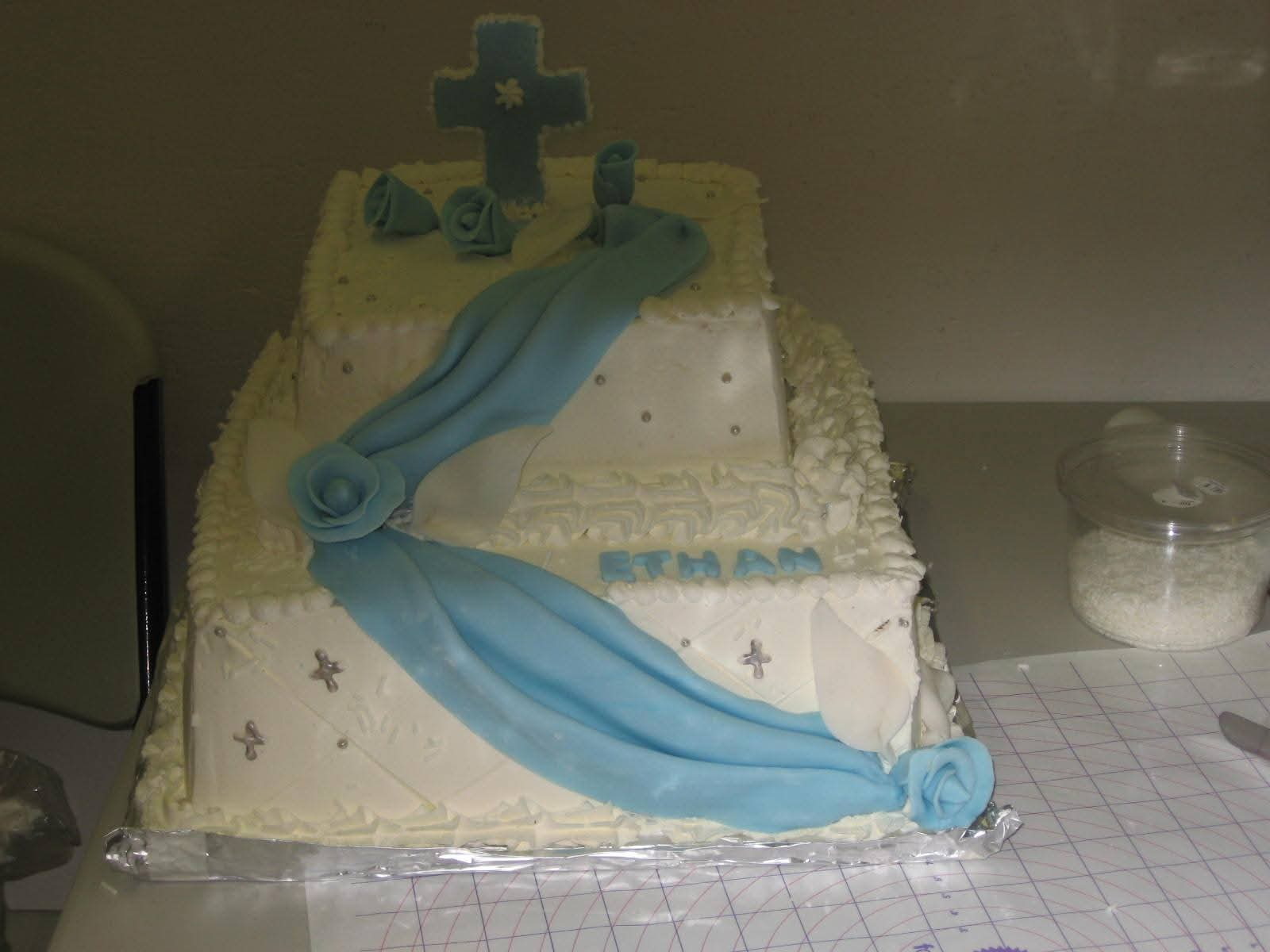 Pastel para ocasión religiosa 35