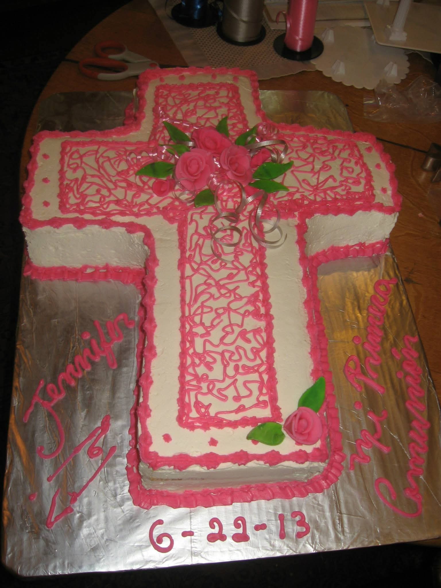 Pastel para ocasión religiosa 37
